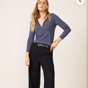 Evereve Peyton Henley Long Sleeve